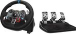 Logitech - G29 Driving Force Racing Wheel For Playstation 5, Playstation 4 & PlayStation 3 - Black