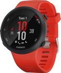 Garmin - Forerunner 45 GPS Smartwatch 42mm Fiber-Reinforced Polymer - Lava Red